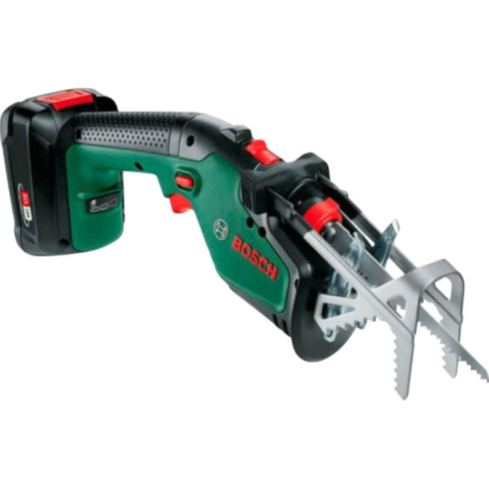 Пила шабельна акумуляторна Bosch KEO 18В 1х2А·год пропил 80мм хід 20мм 1.4кг