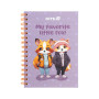 Блокнот Kite на спіралі A5 Cute 4, 80 аркушів, клітинка (K25-1911-4)