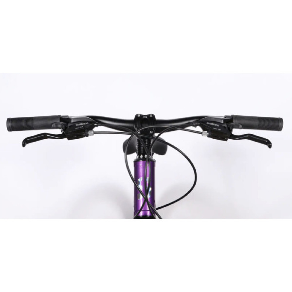 Велосипед Space 26" IZIDA DD FR рама-13" AL 2026 фіолетово-сріблястий (OPS-SP-26-100)