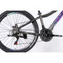 Велосипед Space 26" IZIDA DD FR рама-13" AL 2026 фіолетово-сріблястий (OPS-SP-26-100)