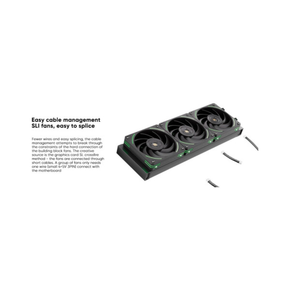 Система рідинного охолодження 1stPlayer CC-360-BK