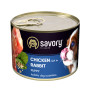 Консерви для собак Savory Dog All breeds Puppy з кроликом 200 г (4820232630570)