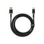 Дата кабель USB AM to USB-C 2.0m 60W black/gold Baseus (P10377802U01-02)