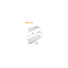 Фільтр салону Wixfiltron WP2116