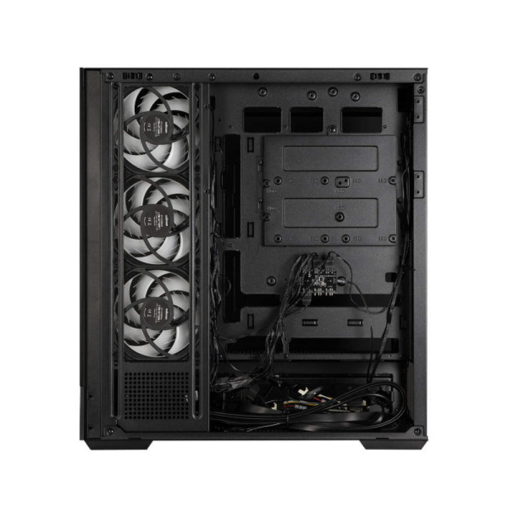 Корпус Zalman P40 NAMU без БЖ, 2xUSB3.0, 1x Type C, 3x120мм ARGB Reverse,  1x120мм ARGB, VGA 420мм, LCS ready, TG Side/Front Panel, ATX, чорний