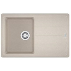 Мийка кухонна Franke Basis, фраграніт, прямокутник, з крилом, 780х500х200мм, чаша - 1, накладна, BFG 611-78, сахара