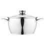Каструля Ardesto Gemini Lucca, 5.5л, нержавіюча сталь (AR4355LC)