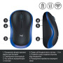 Мишка Logitech M185 blue (910-002239) Мишка Logitech M185 blue (910-002239)
