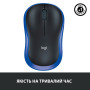 Мишка Logitech M185 blue (910-002239) Мишка Logitech M185 blue (910-002239)