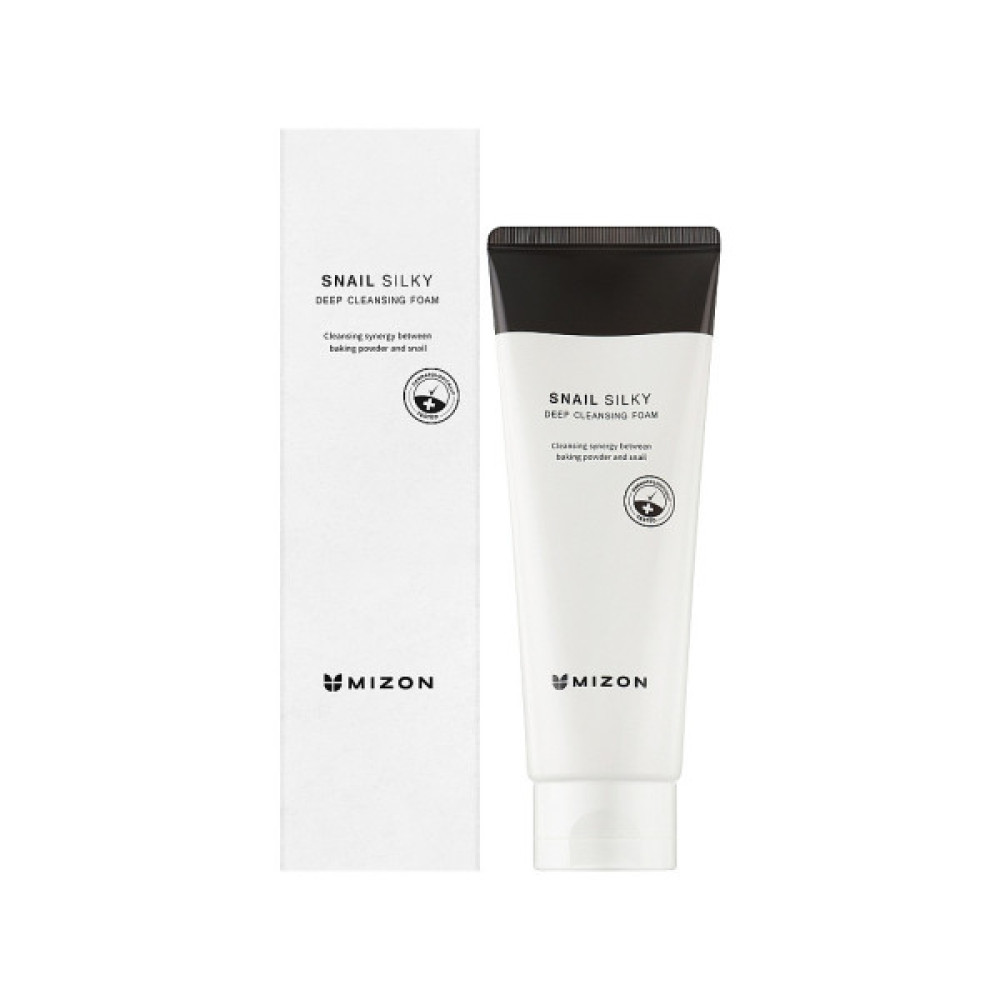 Пінка для вмивання Mizon Snail Silky Deep Cleansing Foam 150 мл (8809541199844)