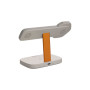 Зарядний пристрій Canyon wireless charger HEXAGON WCS-310 3in1 LightGrey/Orange (CNS-WCS310LGOR) Зарядний пристрій Canyon wireless charger HEXAGON WCS-310 3in1 LightGrey/Orange (CNS-WCS310LGOR)