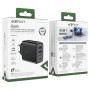 Зарядний пристрій Acefast 4xUSB 45W (2xUSB-C+2xUSB-A) Gan A61 Fast Charger Black (6974316282754) Зарядний пристрій Acefast 4xUSB 45W (2xUSB-C+2xUSB-A) Gan A61 Fast Charger Black (6974316282754)