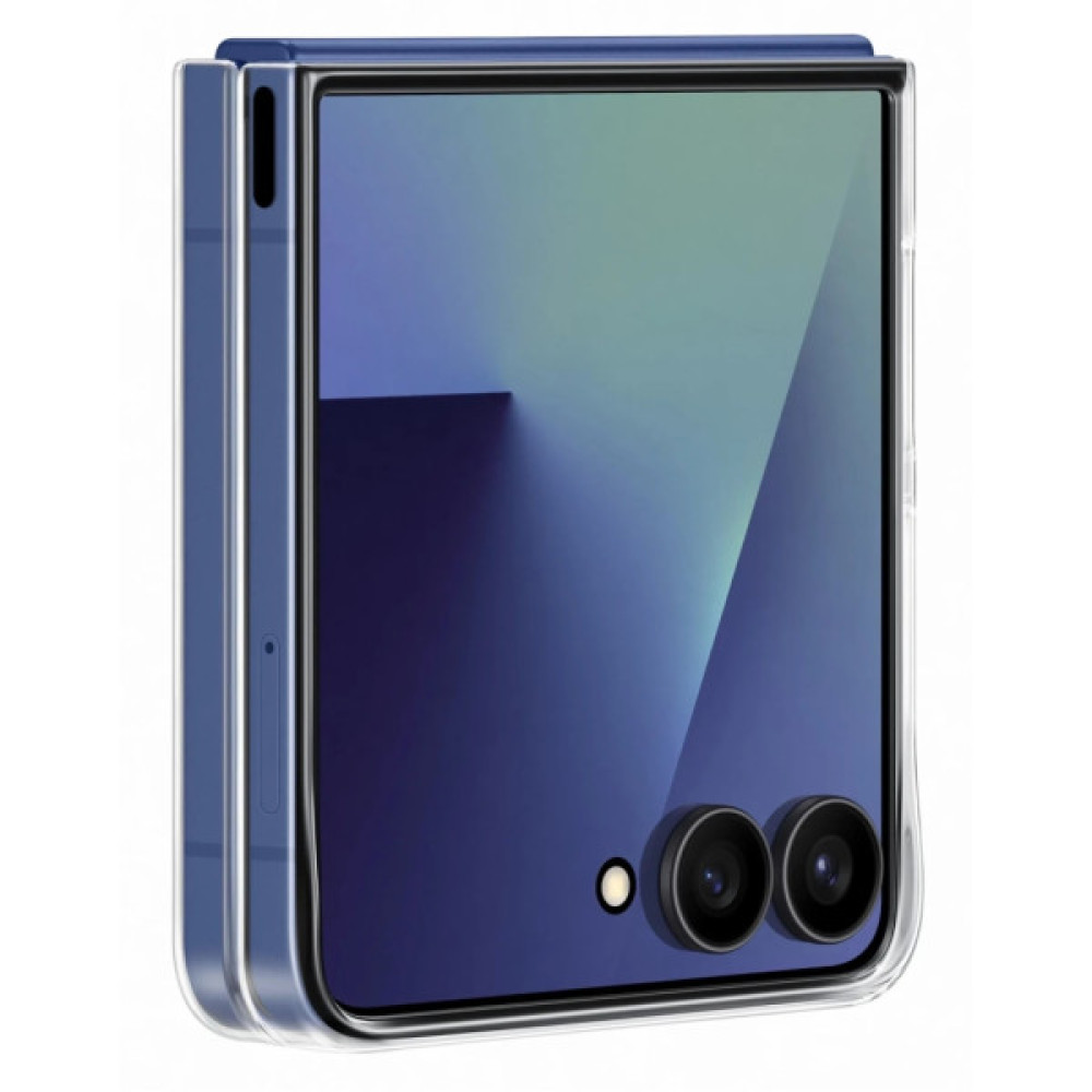 Чохол до мобільного телефона Samsung Clear Galaxy Flip 7 Transparent (EF-AF766CTEGUA) Чохол до мобільного телефона Samsung Clear Galaxy Flip 7 Transparent (EF-AF766CTEGUA)