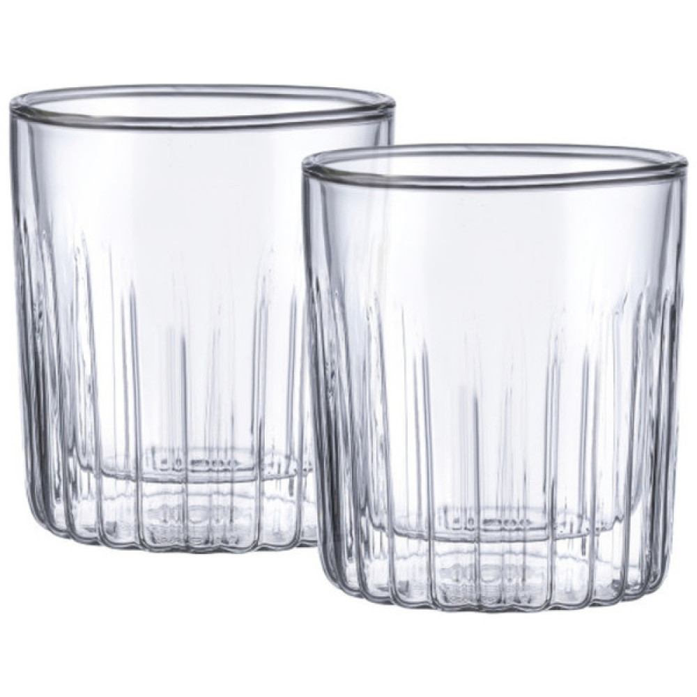 Набір склянок MasterPro Mixology з подвійними стінками, 290 мл, 2 шт (BGMP-20211)