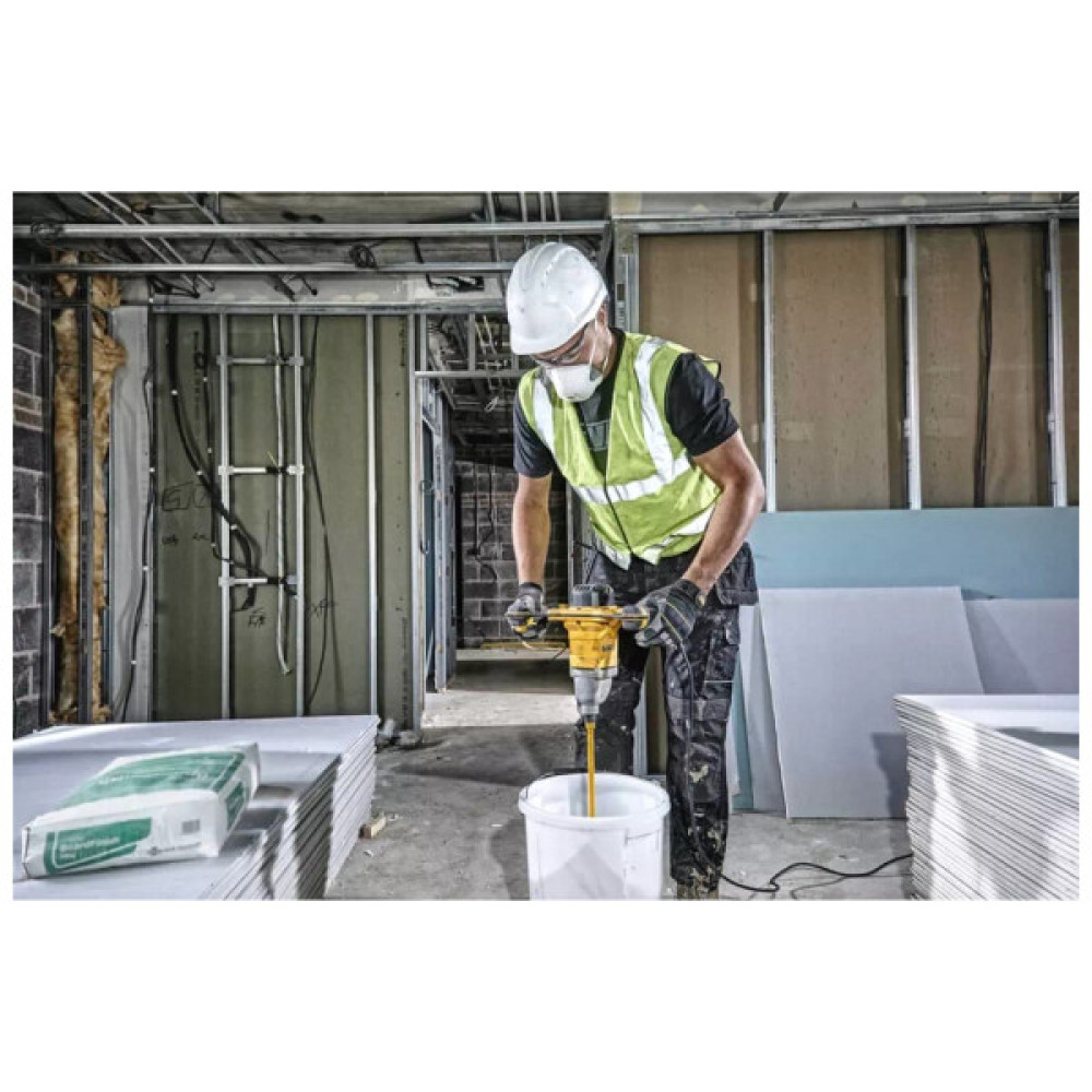 Міксер будівельний DeWALT 1800 Bт, 225-400/550/725 об/хв, М14 (DWD241)