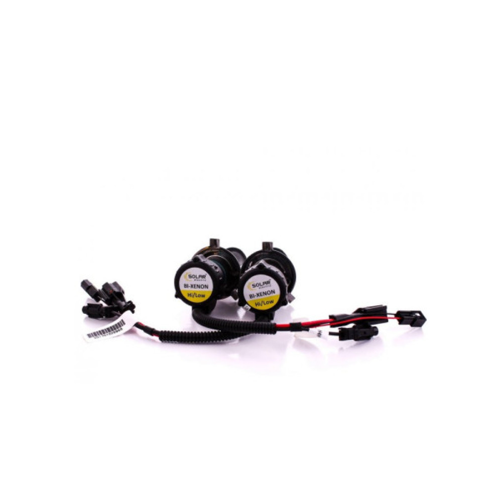 Автолампа SOLAR H4 bi-xenon 5000K,85V,35W P43t-38 (1450)