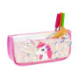 Пенал Cool For School з блискітками 2 відділення рожевий (CF87064) Пенал Cool For School з блискітками 2 відділення рожевий (CF87064)