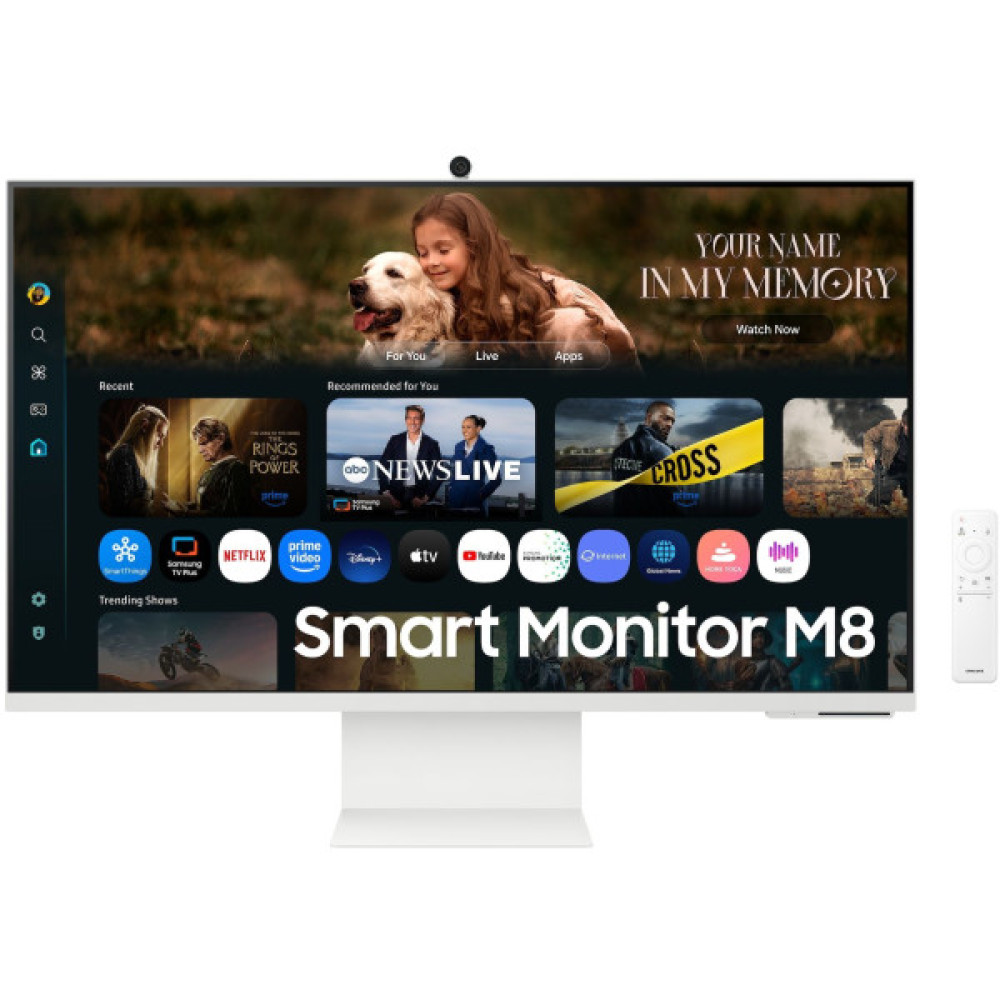 Монітор Samsung 32"S32FM803 2xHDMI, USB, Bluetooth, MM, VA, 3840x2160, 4ms