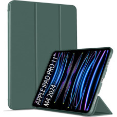 Чохол до планшета BeCover Tri Fold Soft TPU Silicone Apple iPad Pro 11" M4 2024 Dark Green (711746) Чохол до планшета BeCover Tri Fold Soft TPU Silicone Apple iPad Pro 11" M4 2024 Dark Green (711746)