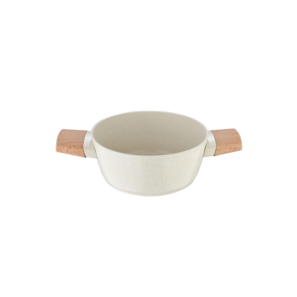 Каструля Bergner Naturally, з кришкою 20 см, 2.4 л (BG-34745-CR)