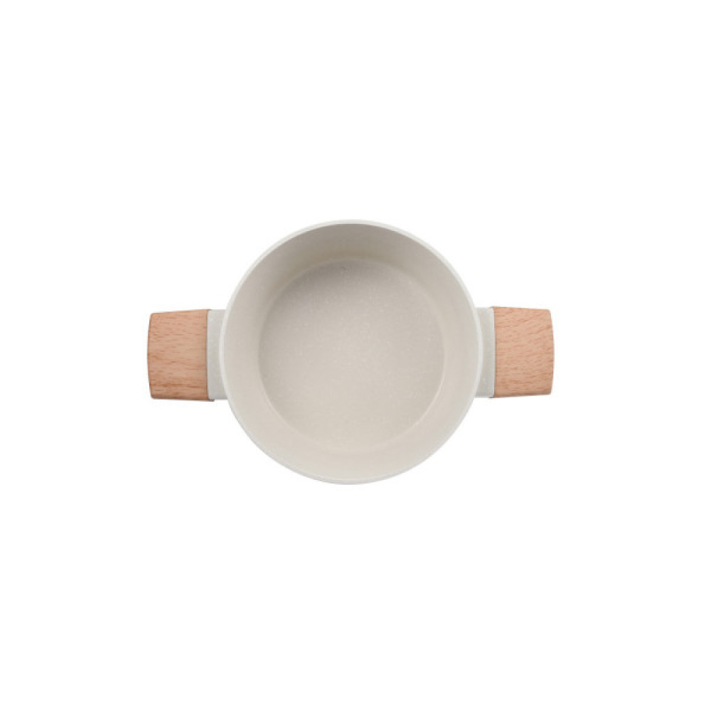 Каструля Bergner Naturally, з кришкою 20 см, 2.4 л (BG-34745-CR)