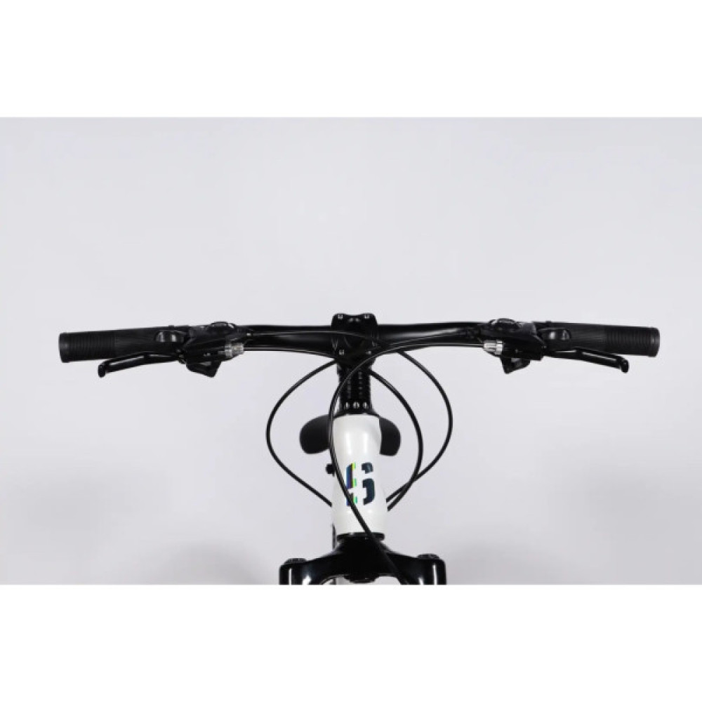 Велосипед Space 26" MARS DD FR рама-13" ST 2026 чорний з білим (OPS-SP-26-078)