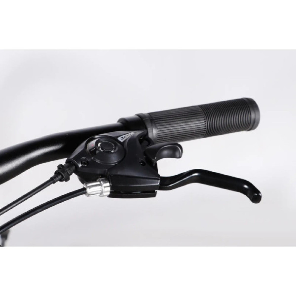 Велосипед Space 26" MARS DD FR рама-13" ST 2026 чорний з білим (OPS-SP-26-078)