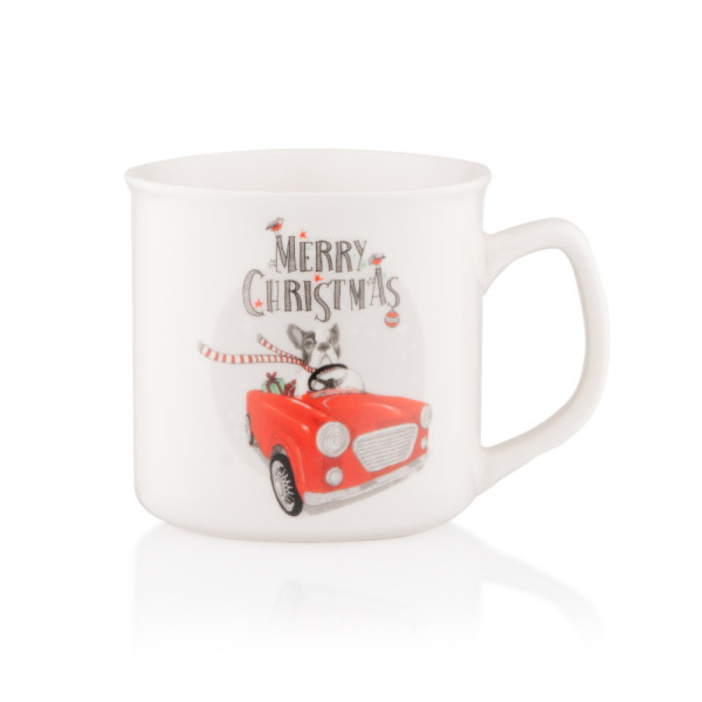 Чашка Ardesto Merry Christmas, 360мл, порцеляна (AR3060AS)