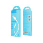 Дата кабель USB 2.0 AM to Lightning 1.0m 2A X25 white HOCO (6957531080114)
