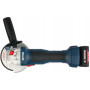 Шліфмашина кутова акумуляторна Bosch Professional GWS 180 125мм 18В 1х4.0А·год 11000об·хв безщіткова 1.6кг