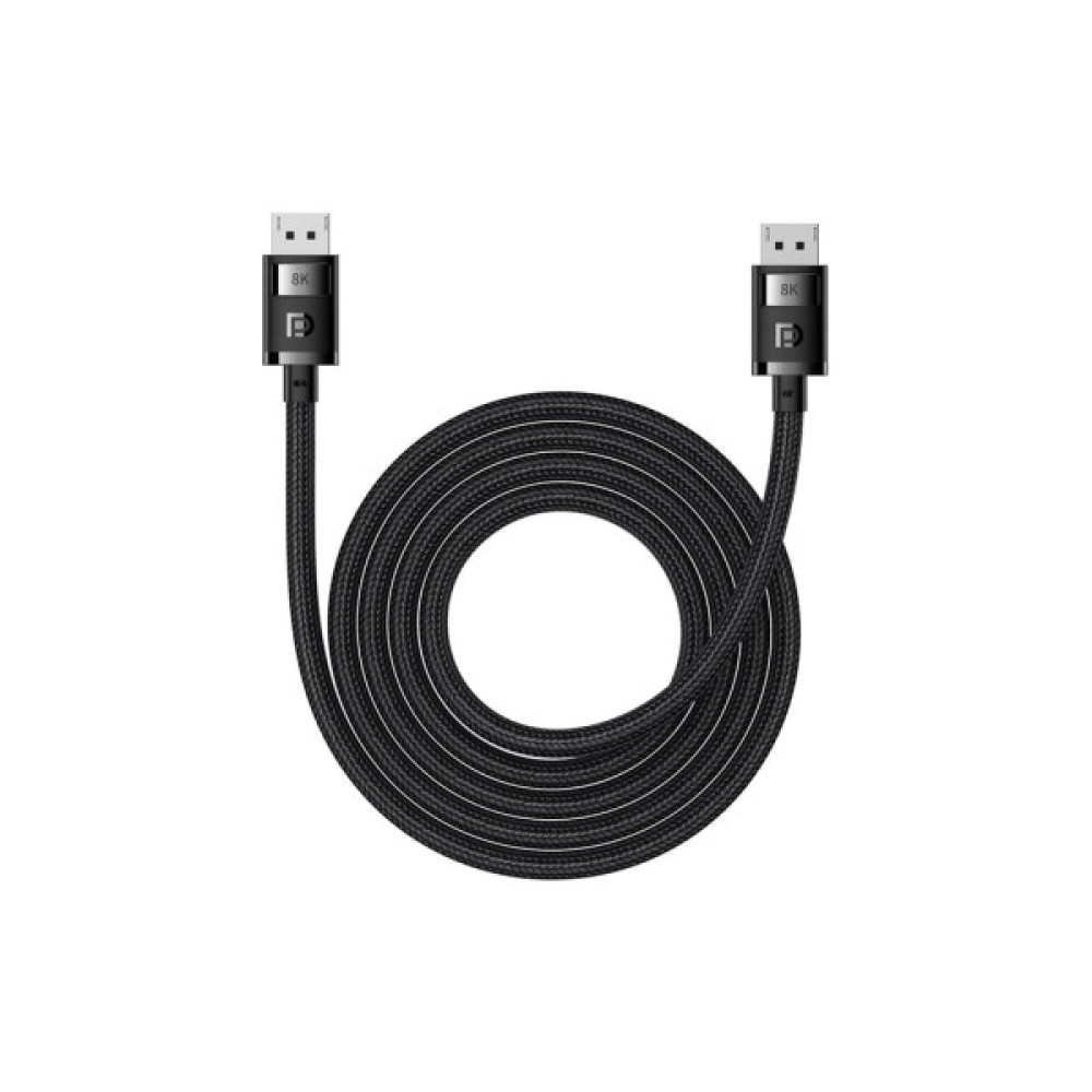 Кабель мультимедійний DisplayPort M to DisplayPort M 2.0m 8K Baseus (B00633706111-02)