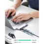 Концентратор Ugreen 2xUSB-C to 3xUSB 3.0 + SD/TF + PD CM251 gray (60560) Концентратор Ugreen 2xUSB-C to 3xUSB 3.0 + SD/TF + PD CM251 gray (60560)
