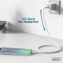 Дата кабель USB-C to Lightning 1.0m USB 2.0 60W silicone white Digitus (AK-600110-010-W) Дата кабель USB-C to Lightning 1.0m USB 2.0 60W silicone white Digitus (AK-600110-010-W)