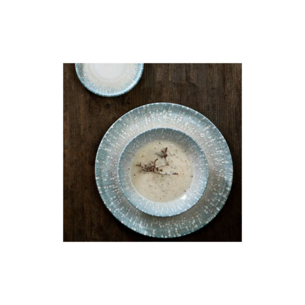 Тарілка By Bone серія "Vista" глибока 25 см, 1300 мл (VIS-FL-25-CK)