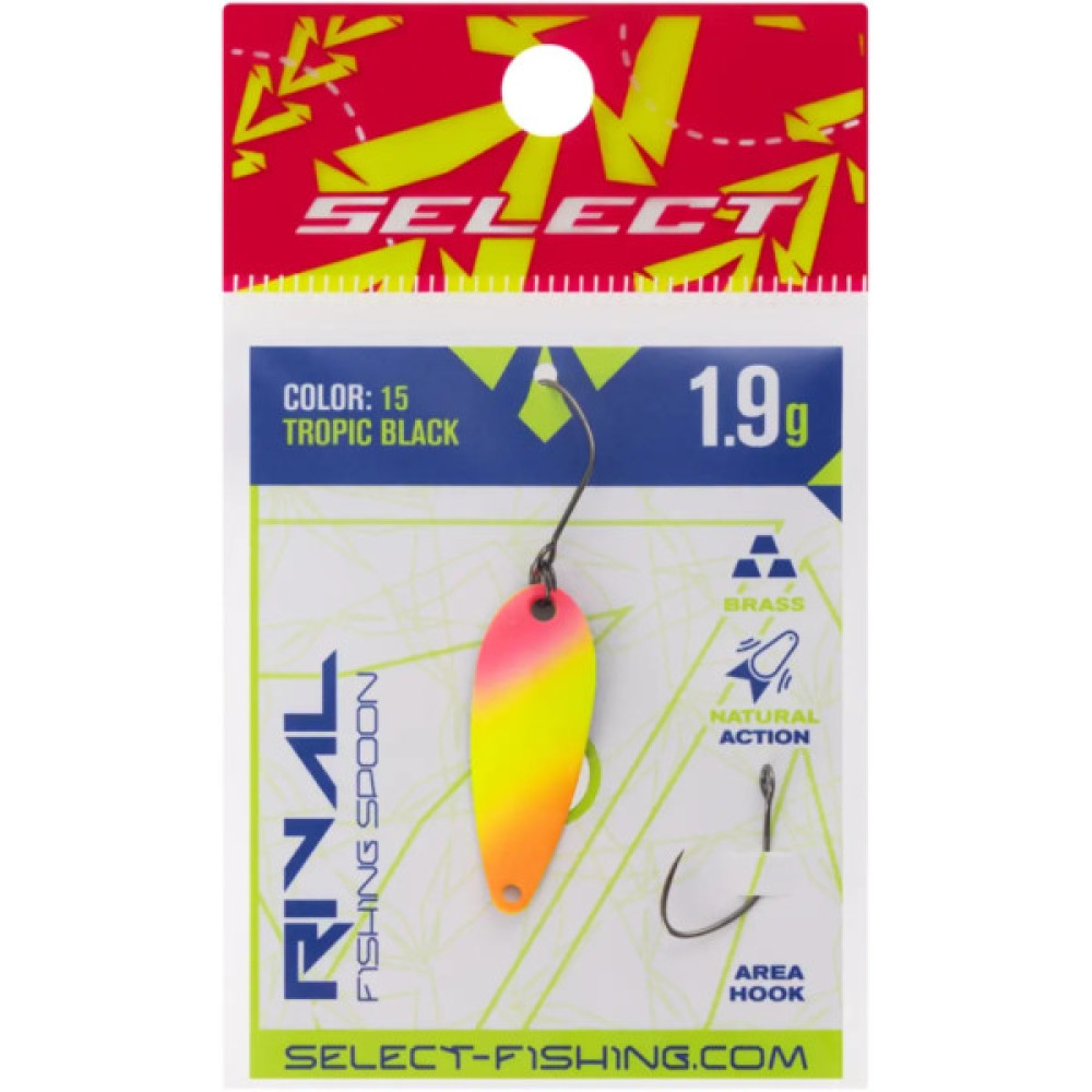 Блешня Select Rival 1.9g 30mm 15 Tropic Black (1870.79.94)