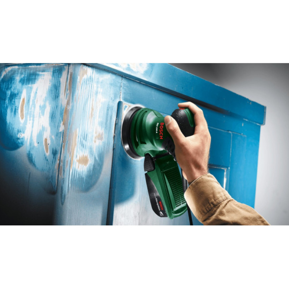 Шліфмашина ексцентрикова Bosch PEX 220 A 200Вт 125мм 24000об·хв 1.2кг