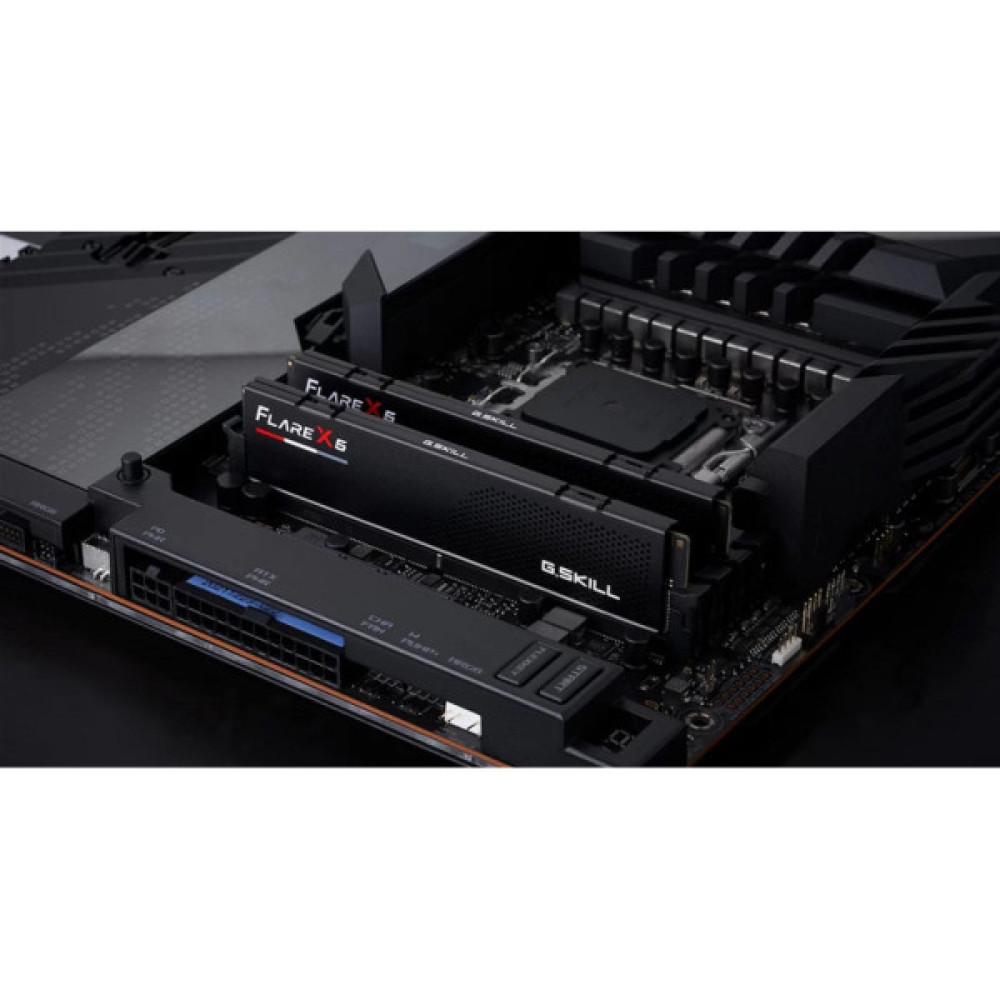 Модуль пам'яті для комп'ютера DDR5 32GB (2x16GB) 6000 MHz Flare X5 G.Skill (F5-6000J4048F24GX2-FX5) Модуль пам'яті для комп'ютера DDR5 32GB (2x16GB) 6000 MHz Flare X5 G.Skill (F5-6000J4048F24GX2-FX5)
