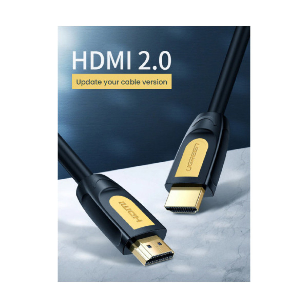 Кабель мультимедійний HDMI M to HDMI M 5.0m V1.4 Ugreen (10167)