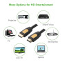 Кабель мультимедійний HDMI M to HDMI M 5.0m V1.4 Ugreen (10167)