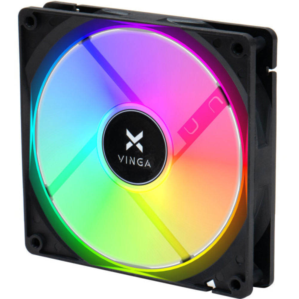 Кулер до корпусу Vinga RGB fan-10
