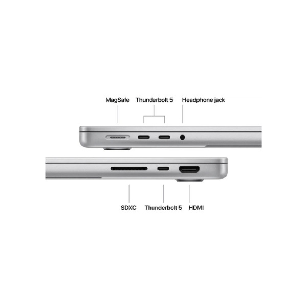 Ноутбук Apple MacBook Pro 14 A3426 M5 Pro Silver (MGDN4UA/A)
