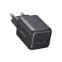 Зарядний пристрій Ugreen X514 1xUSB-C PD20W + 1xUSB GaN black (65737)