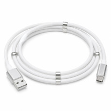 Дата кабель USB 2.0 AM to USB-C 1.0m 2.4A white XoKo (XK-UTC-001-WH)