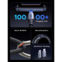 Дата кабель USB-C to USB-C 1.0m 240W 480Mbps braided black Ugreen (85973)