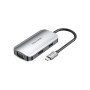 Концентратор Vention USB3.1 Type-C --> HDMI/VGA/USB 3.0/PD 100W Hub 4-in-1 (TOAHB) Концентратор Vention USB3.1 Type-C --> HDMI/VGA/USB 3.0/PD 100W Hub 4-in-1 (TOAHB)