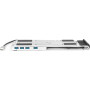 Підставка до ноутбука Digitus Variable Notebook Stand, до 17", USB-C Dock 5-Port (DA-90424)