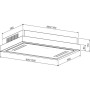 Витяжка кухонна GRANADO Alia 2914-1800 white glass (GCH729455) Витяжка кухонна GRANADO Alia 2914-1800 white glass (GCH729455)