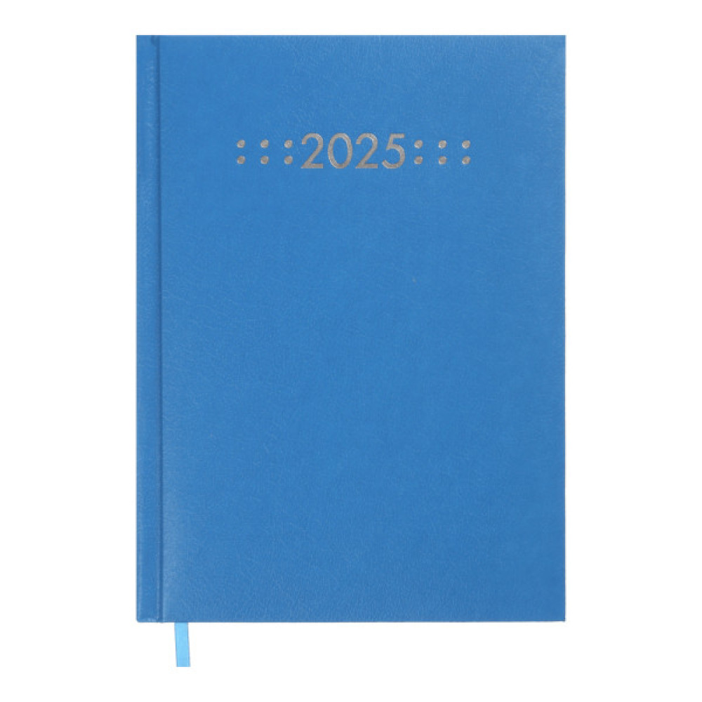 Тижневик Buromax датований 2025 CLASSIC, А5 синій (BM.21121-02)