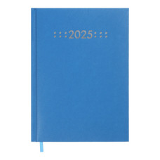 Тижневик Buromax датований 2025 CLASSIC, А5 синій (BM.21121-02)