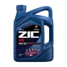 Моторна олива ZIC 10W-40 X5 6л (172622)